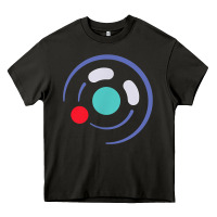 Asphalt minimalist game cube controller throwback retro gamer t shirt Heavy Core Tee - linhVisuals