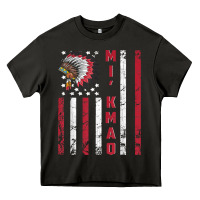 Asphalt mi’kmaq tribe native american flag mi’kmaq heritage related t shir Heavy Core Tee - linhVisuals
