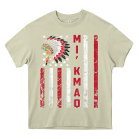 Mossy mi’kmaq tribe native american flag mi’kmaq heritage related t shir Heavy Core Tee - linhVisuals