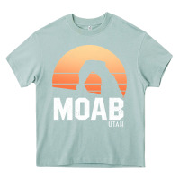 Arona moab utah arches national park vintage retro outdoor hiking pullover h Heavy Core Tee - linhVisuals