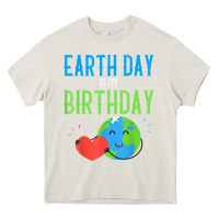 Cream earth day is my birthday shirt pro environment party gift t shirt Heavy Core Tee - linhVisuals