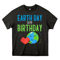 Asphalt earth day is my birthday shirt pro environment party gift t shirt Heavy Core Tee - linhVisuals