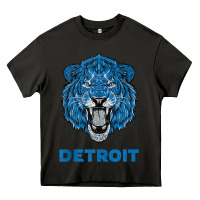 Asphalt funny vintage lion face head detroit gifts tank top Heavy Core Tee - linhVisuals