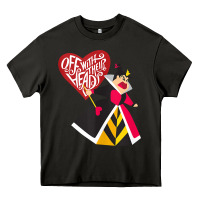 Asphalt alice in wonderland queen of hearts off with their heads tank top Heavy Core Tee - linhVisuals