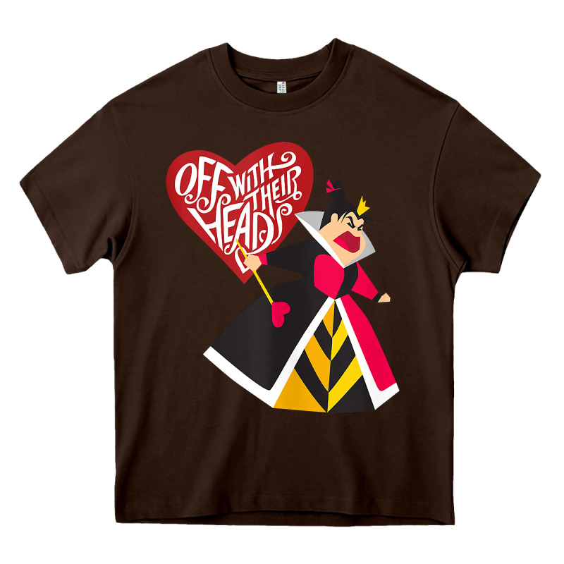 Alice In Wonderland Queen Of Hearts Off With Their Heads Tank Top Heavy Core Tee by linhVisuals | Teevron