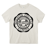 Cream wheaton college illinois Heavy Core Tee - linhVisuals