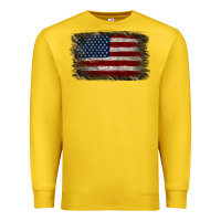 Lemon Camouflage Usa Flag Background Premium Sweatshirt - Jasminsmagicworld