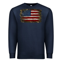 Navy Camouflage Usa Flag Background Premium Sweatshirt - Jasminsmagicworld