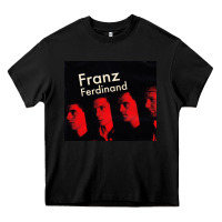 Black #franz ferdinand (10) Heavy Core Tee - linhVisuals