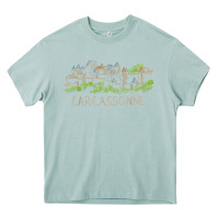 Arona carcassonne france unique hand drawn art gift men women t shirt Heavy Core Tee - linhVisuals