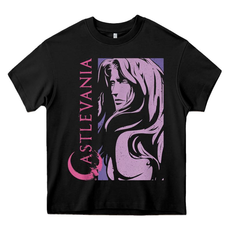 Castlevania Alucard Dark Portrait T Shirt Heavy Core Tee by linhVisuals | Teevron