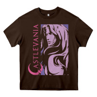 Chocolate Brown castlevania alucard dark portrait t shirt Heavy Core Tee - linhVisuals