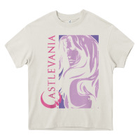 Cream castlevania alucard dark portrait t shirt Heavy Core Tee - linhVisuals