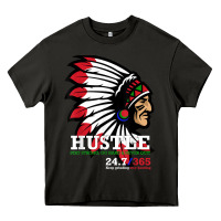 Asphalt hustle 247 gang clothing native american men gift t shirt t shirt Heavy Core Tee - linhVisuals