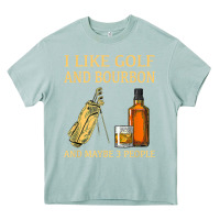 Arona i like golf and bourbon and maybe 3 people t shirt Heavy Core Tee - linhVisuals