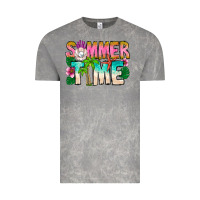 Cloud Rock Summer Time Vintage Tee - CowhideDigitalArt