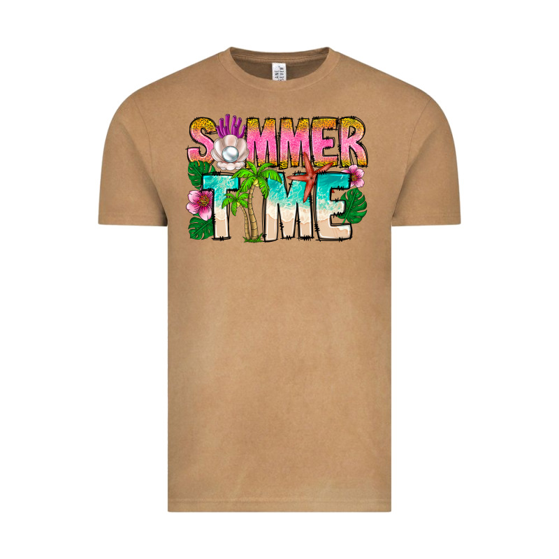 Summer Time Vintage Tee by CowhideDigitalArt | Teevron