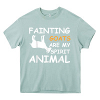 Arona fainting goats are my spirit animal t shirt Heavy Core Tee - linhVisuals