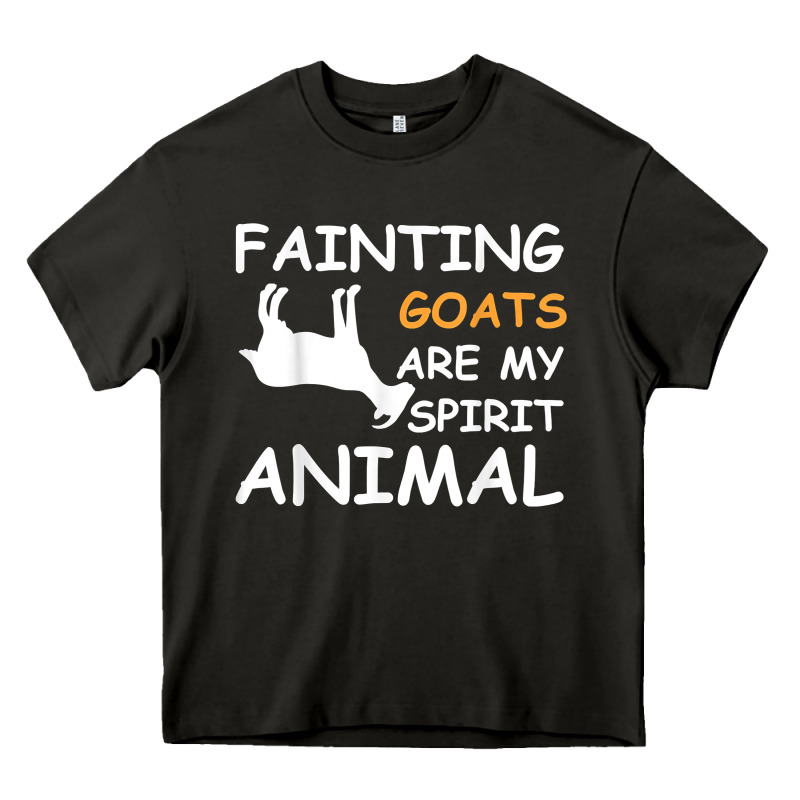 Fainting Goats Are My Spirit Animal T Shirt Heavy Core Tee by linhVisuals | Teevron