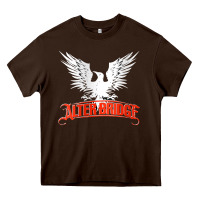 Chocolate Brown alter bridge Heavy Core Tee - linhVisuals