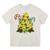 Cream softball christmas tree Heavy Core Tee - RanaPortraitStore