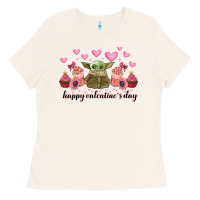 Bone happy valentines day yoda Ladies Tee - CowhideDigitalArt