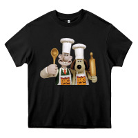 Black Wallace Gourmeat Heavy Core Tee - linhVisuals