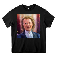 Black andre rieu violinist smile Heavy Core Tee - linhVisuals