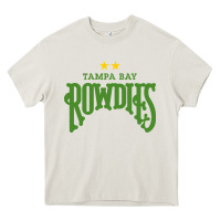 Cream tampa bay rowdies Heavy Core Tee - linhVisuals
