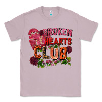 Lilac Broken heart club Classic Tee - FaDigitalArtStudio