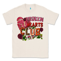 Natural Broken heart club Classic Tee - FaDigitalArtStudio