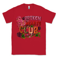 Red Broken heart club Classic Tee - FaDigitalArtStudio
