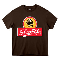 Chocolate Brown shoprite Heavy Core Tee - linhVisuals