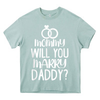 Arona kids mommy will you marry my daddy funny marriage proposal t shirt Heavy Core Tee - linhVisuals