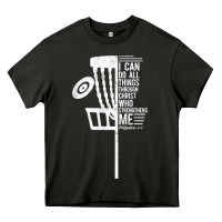 Asphalt christian disc golf i can do all things philippians 4 13 t shirt Heavy Core Tee - linhVisuals