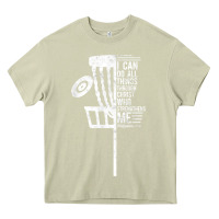 Mossy christian disc golf i can do all things philippians 4 13 t shirt Heavy Core Tee - linhVisuals