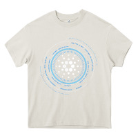 Cream cardano ada crypto cryptocurrency t shirt Heavy Core Tee - linhVisuals