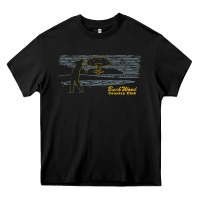 Black caddyshack bushwood country club explosion t shirt Heavy Core Tee - linhVisuals