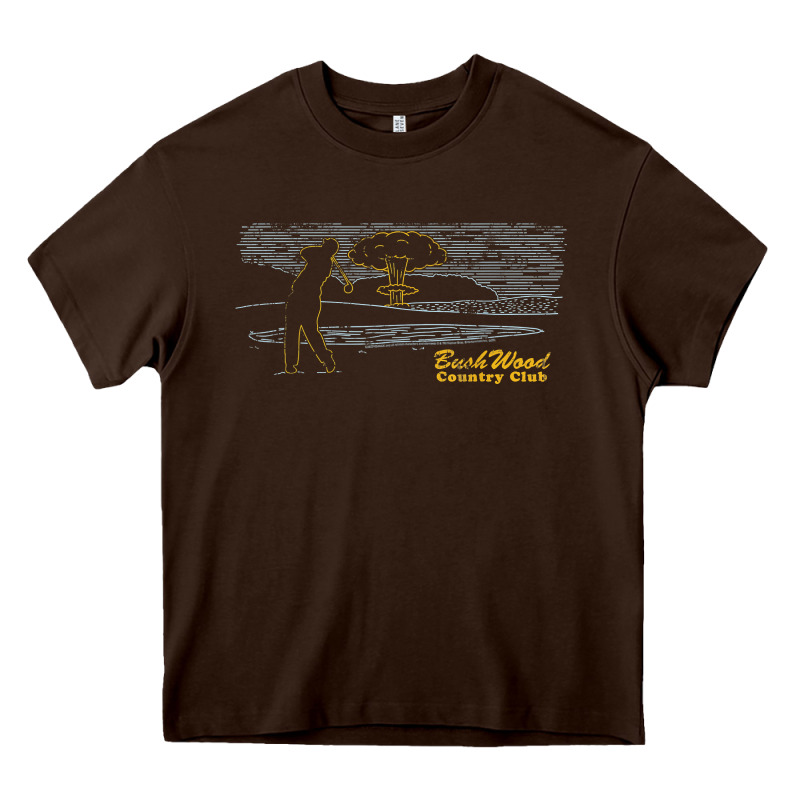 Caddyshack Bushwood Country Club Explosion T Shirt Heavy Core Tee by linhVisuals | Teevron