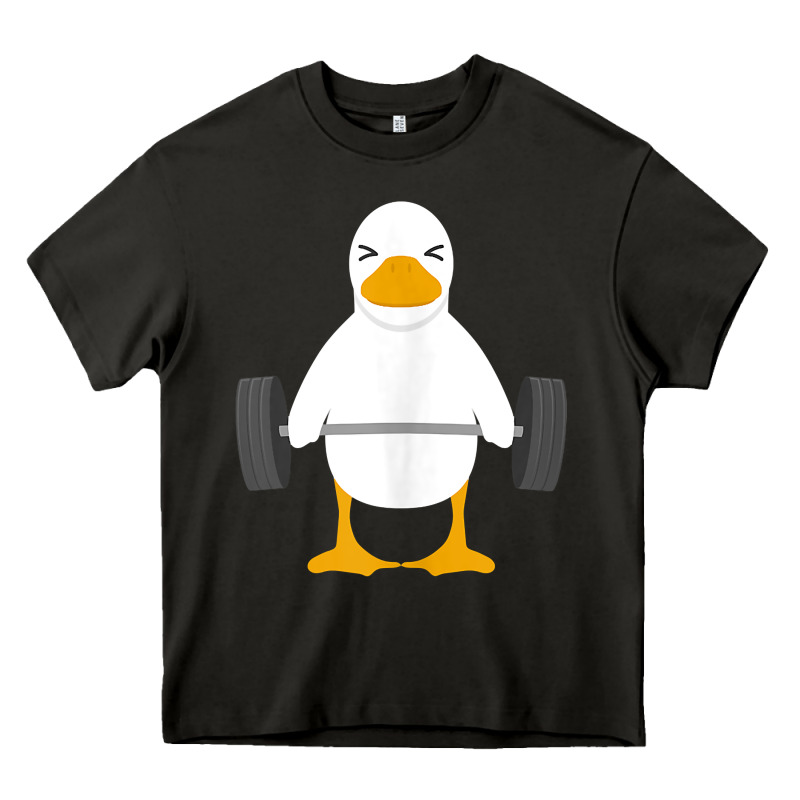 Duck Deadlift Design   Weight Lifting Gym Workout Tank Top Heavy Core Tee by linhVisuals | Teevron