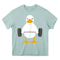 Arona duck deadlift design   weight lifting gym workout tank top Heavy Core Tee - linhVisuals