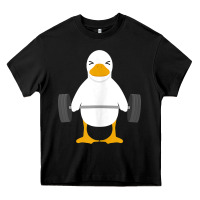 Black duck deadlift design   weight lifting gym workout tank top Heavy Core Tee - linhVisuals