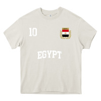 Cream egypt team sports number 10 soccer egyptian flag t shirt Heavy Core Tee - linhVisuals