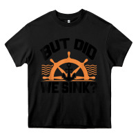 Black funny boat captain gift for boater men women cool boating t shirt Heavy Core Tee - linhVisuals