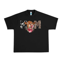 Black mom cow Urban Heavy Tee - CowhideDigitalArt