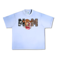 Grape Ice mom cow Urban Heavy Tee - CowhideDigitalArt