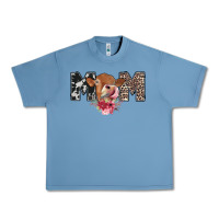 Pebble Blue mom cow Urban Heavy Tee - CowhideDigitalArt