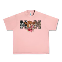 Salmon mom cow Urban Heavy Tee - CowhideDigitalArt