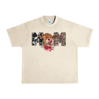 Sandshell mom cow Urban Heavy Tee - CowhideDigitalArt