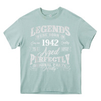 Arona legends were born in 1942 year of birth birthday t shirt Heavy Core Tee - linhVisuals